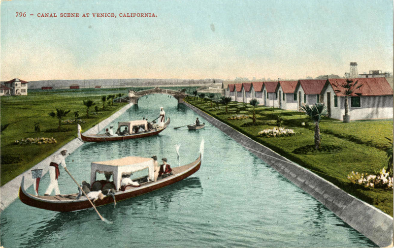 Illustration for article titled Paved Streets Near California's Venice Beach Were Once Canals